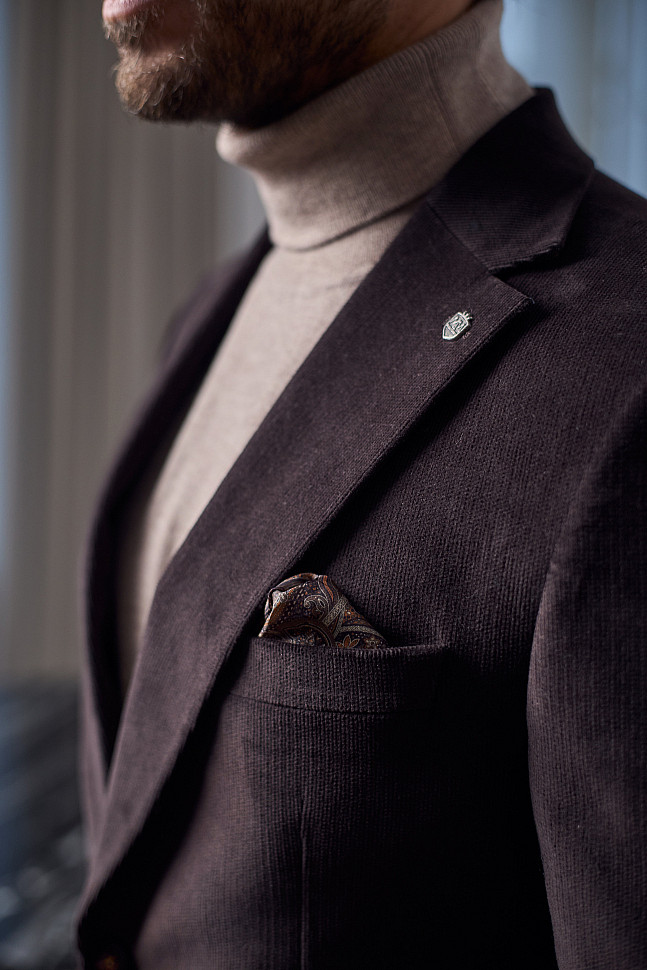 как сложить нагрудный платок