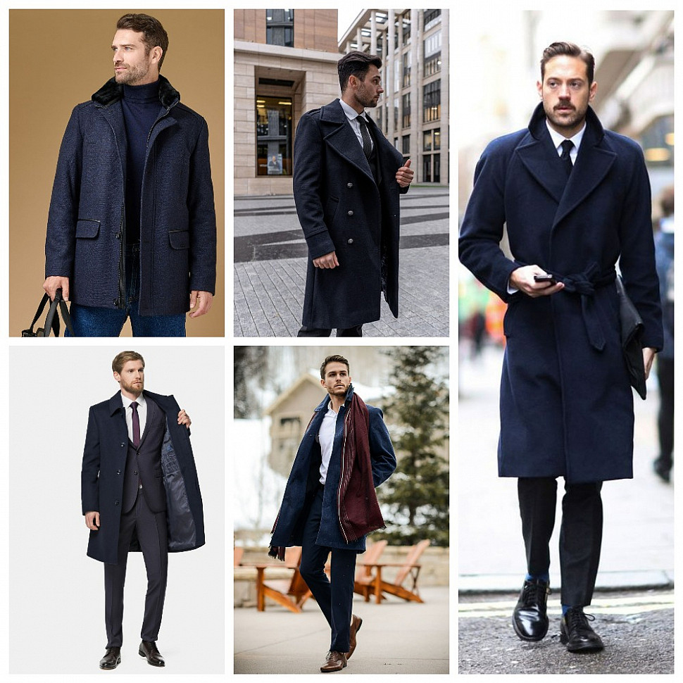 Мужское пальто на зиму