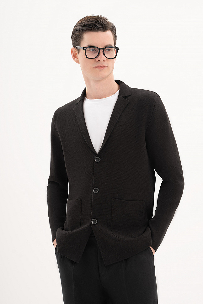 Кардиган на пуговицах мужской