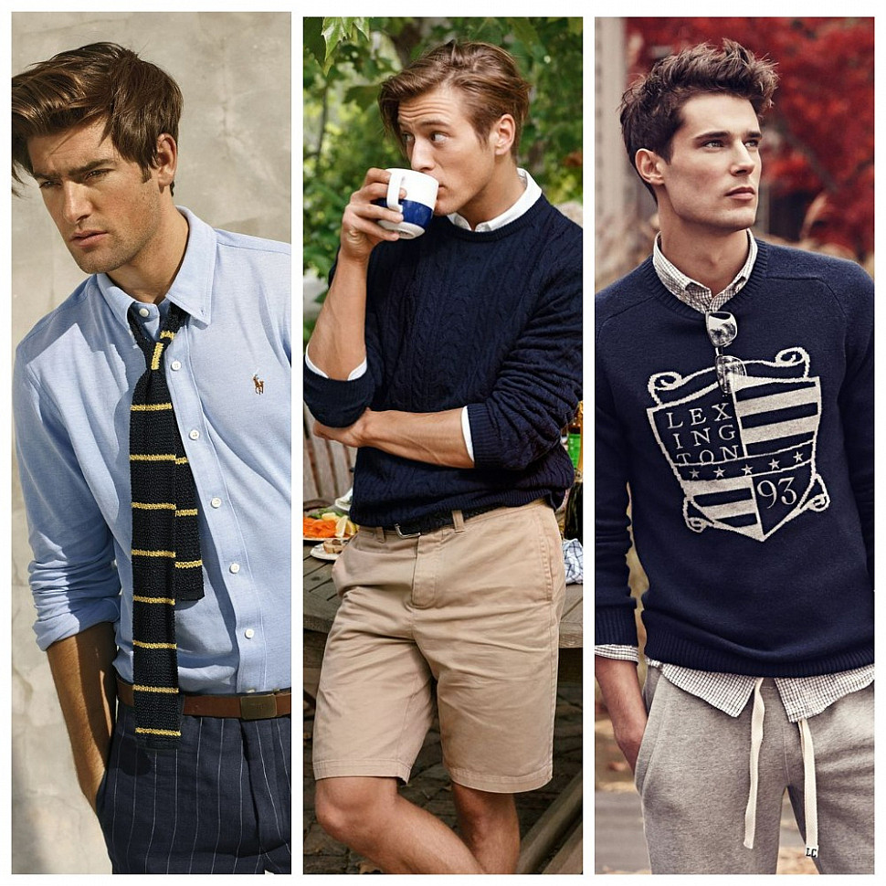 Мужской стиль preppy