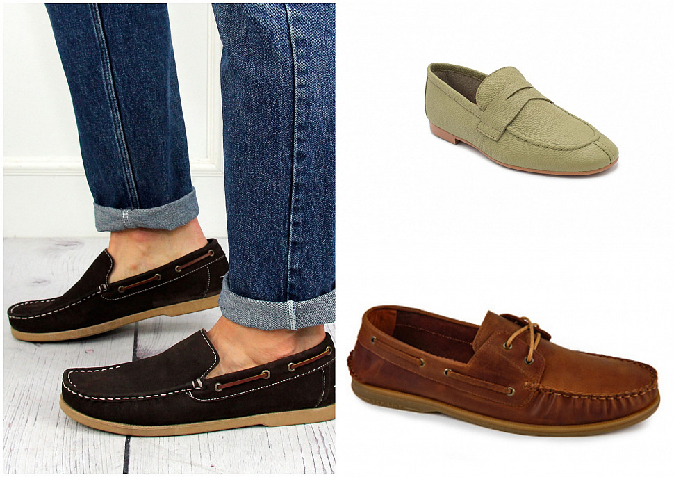 Мокасины мужские