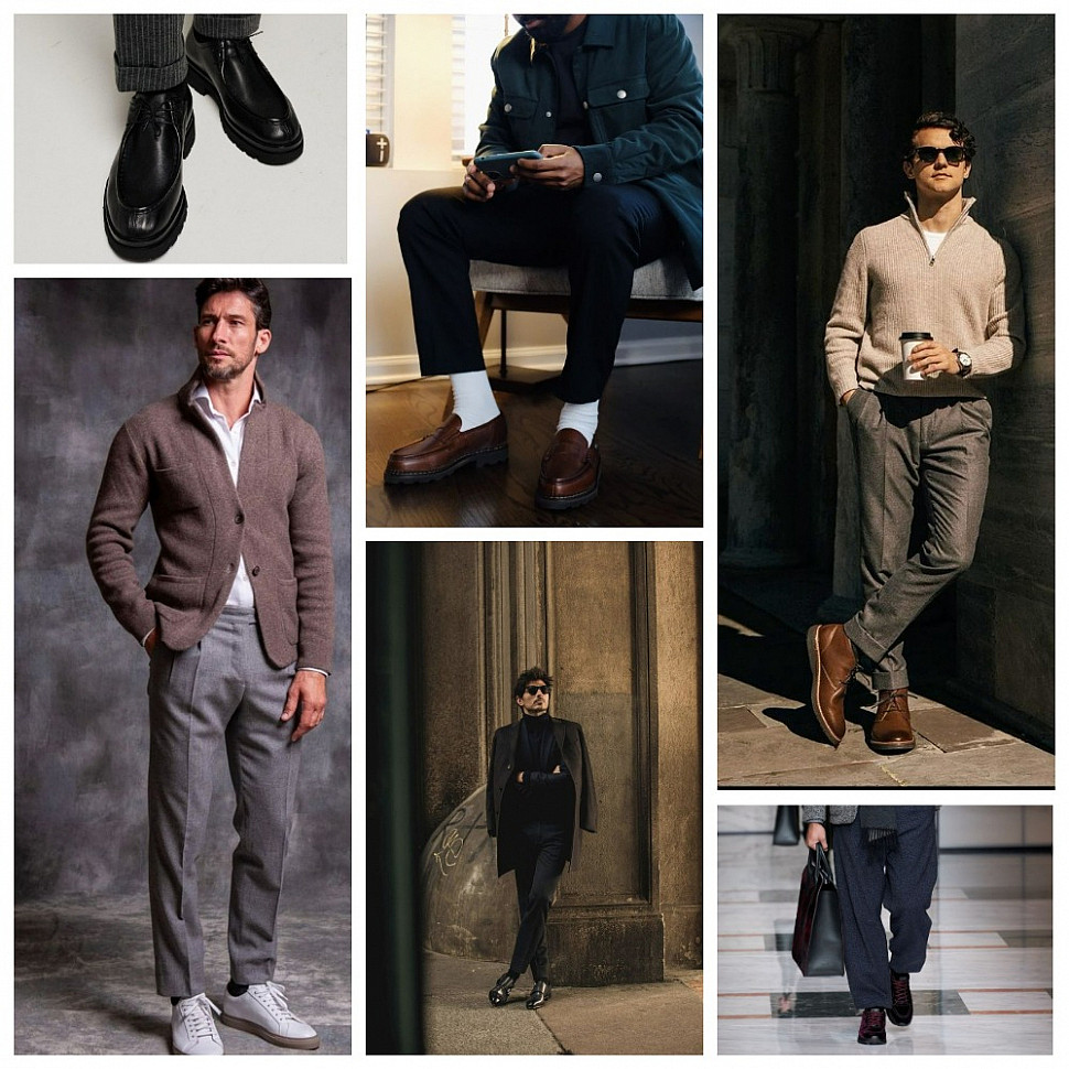 Мужская обувь на весну 2025