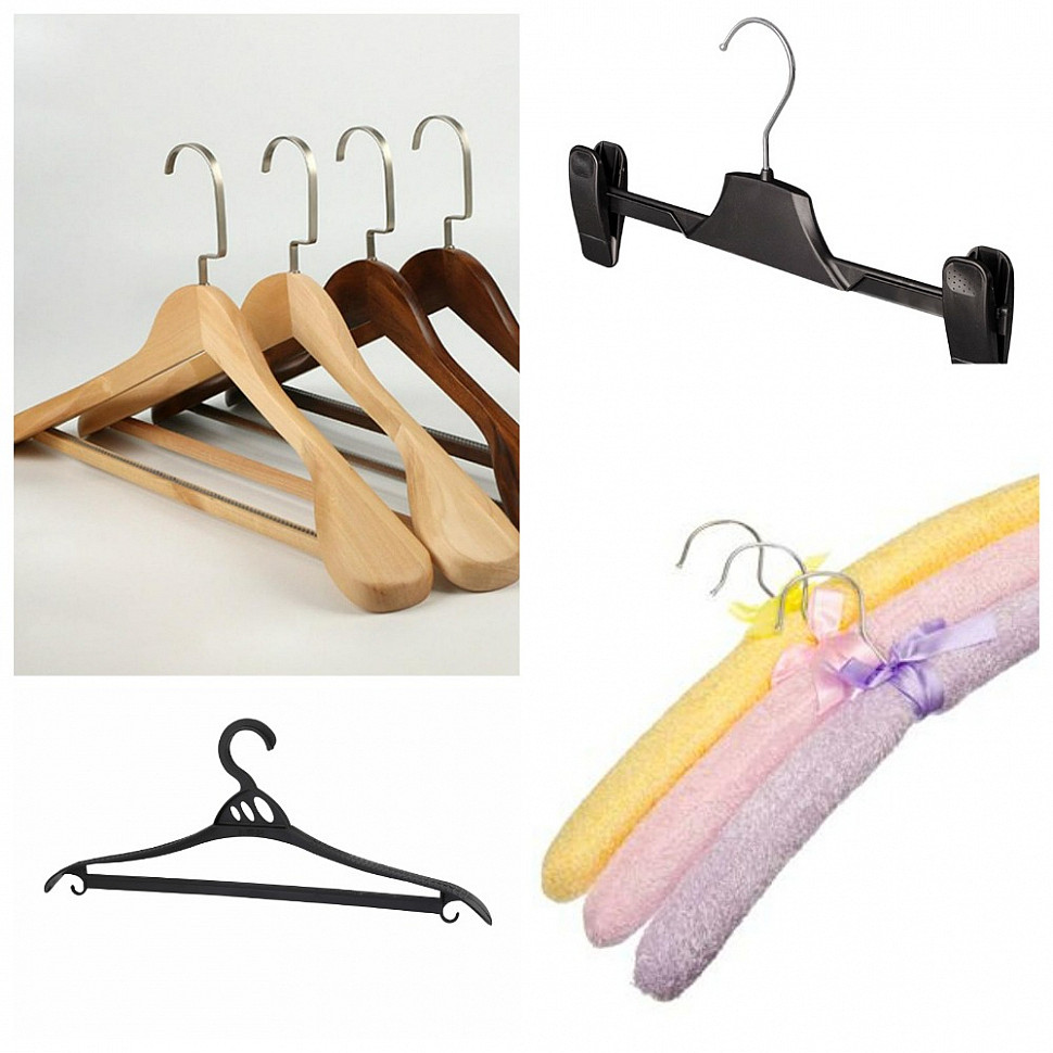 Хранение мужской одежды на плечиках