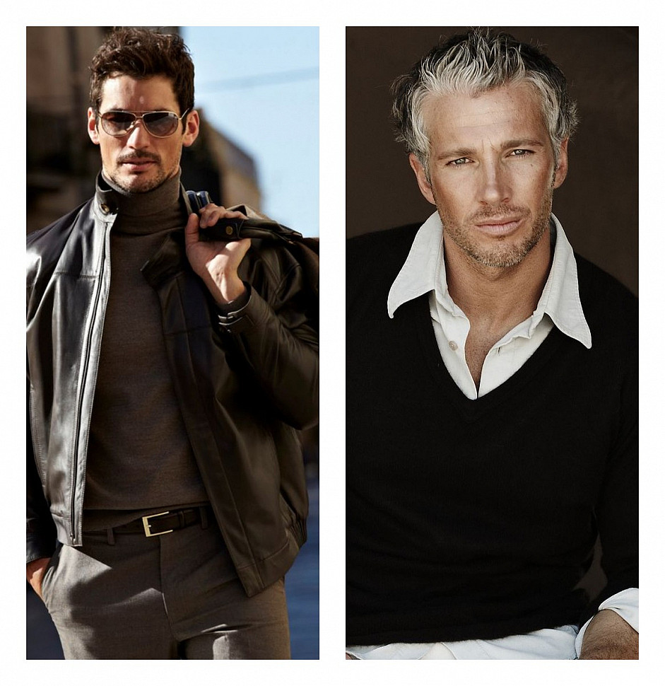 Мужчина с щетиной