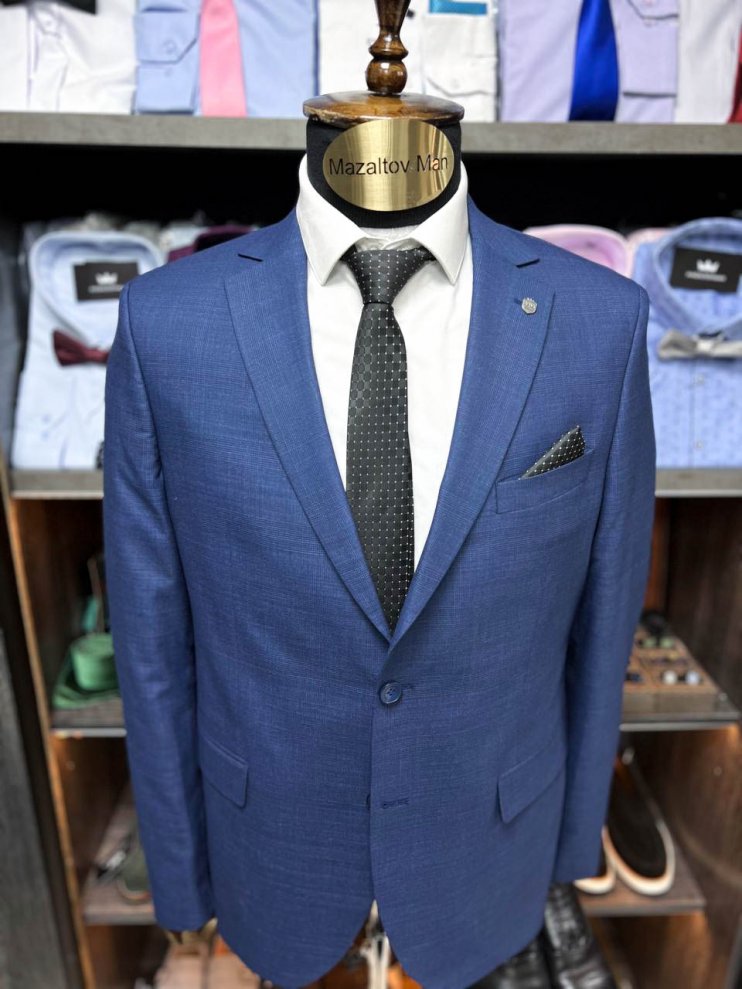 Костюм MAZALTOVMAN 2-ка Синий фактурный