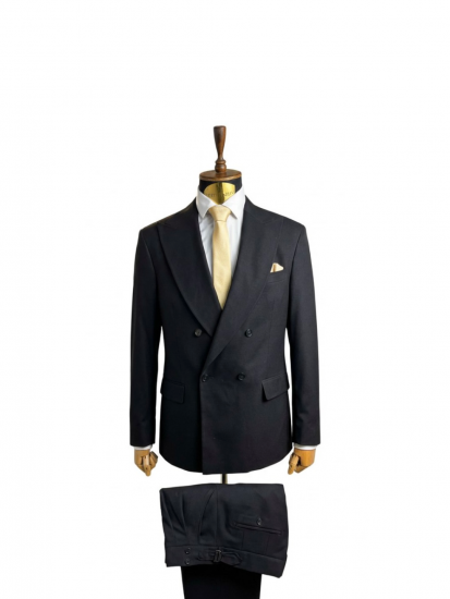 Костюм RBR 2-ка Двубортный Черный