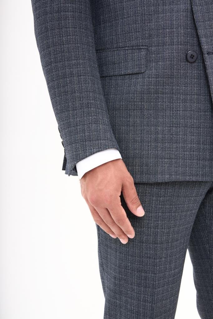 Костюм MAZALTOVMAN 2-ка Premium Серый в клетку