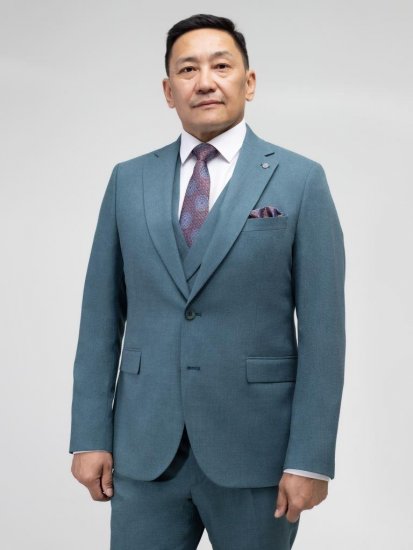 Костюм MAZALTOVMAN 3-ка Premium Зеленый фактурный