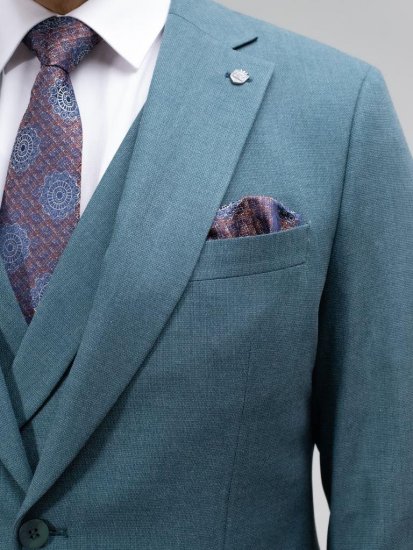 Костюм MAZALTOVMAN 3-ка Premium Зеленый фактурный