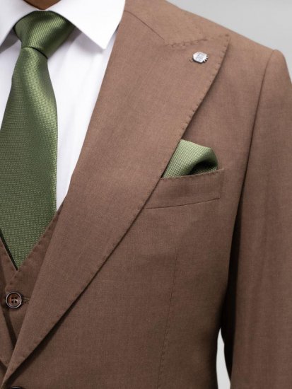 Костюм MAZALTOVMAN 3-ка Premium Коричневый