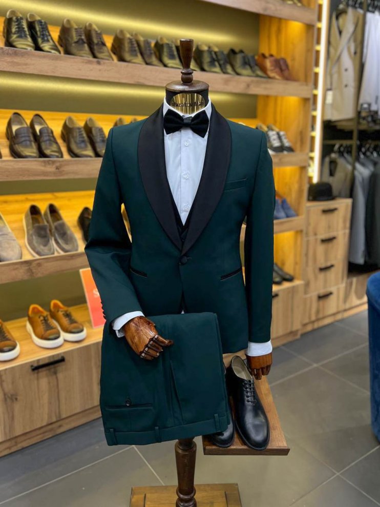 Смокинг MAZALTOVMAN 3-ка Premium Зеленый