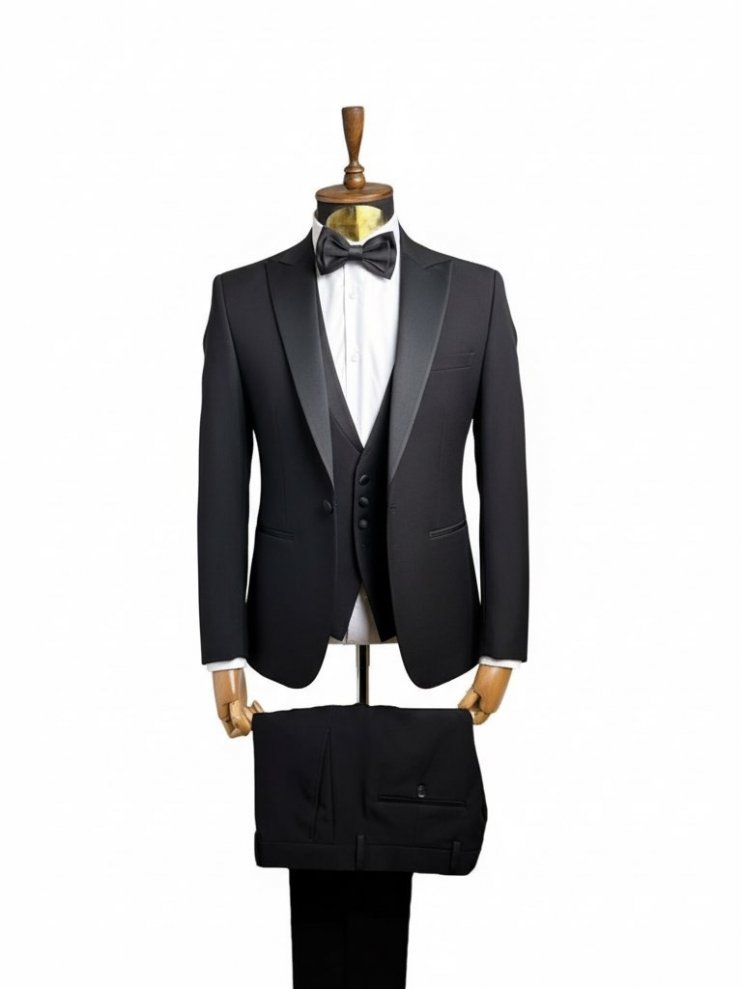 Смокинг MAZALTOVMAN 3-ка Premium Черный
