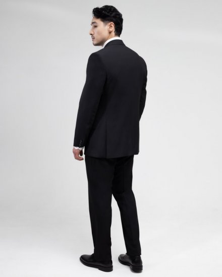 Двубортный костюм-тройка MAZALTOVMAN чёрный