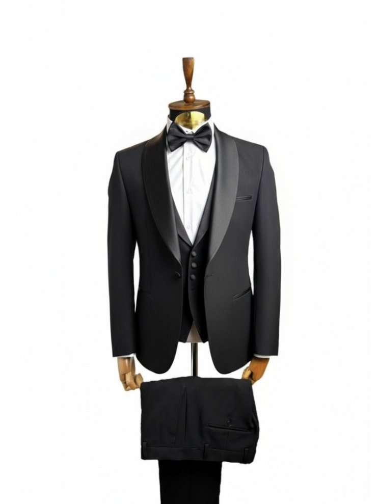 Смокинг MAZALTOVMAN 3-ка Premium Черный