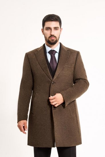 Пальто MAZALTOVMAN Premium Коричневое