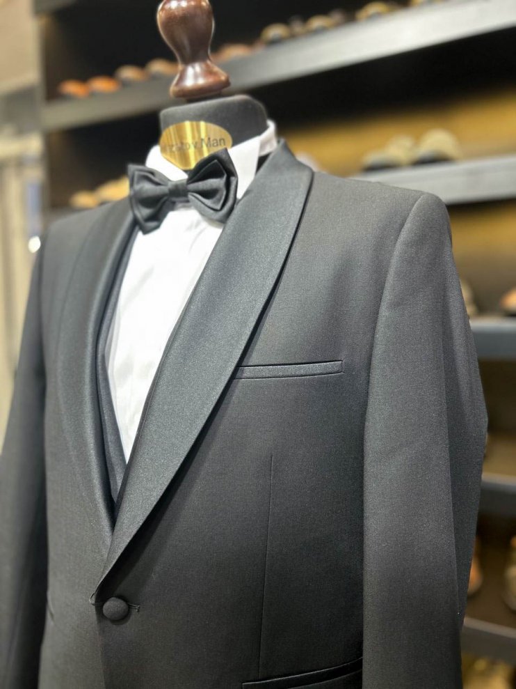 Смокинг MAZALTOVMAN 3-ка Premium Черный