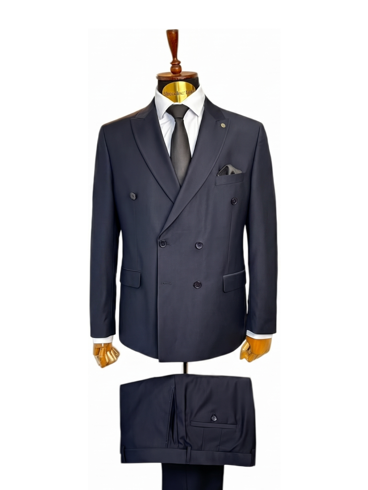 Костюм MAZALTOVMAN 2-ка Синий двубортный