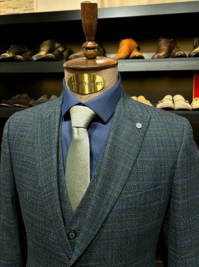 Костюм EMR 3-ка Зеленый в клетку