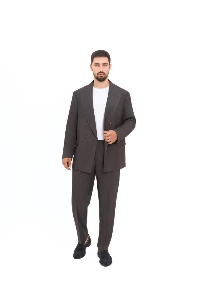 Костюм RBR 2-ка Двубортный Коричневый