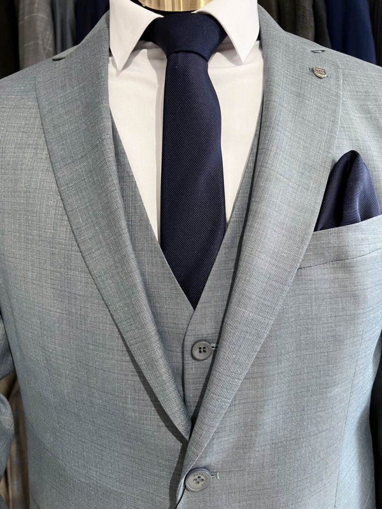 Костюм MAZALTOVMAN 3-ка Серый фактурный