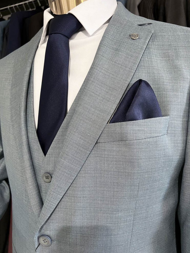 Костюм MAZALTOVMAN 3-ка Серый фактурный