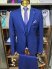 Костюм BED 3-ка Синий фактурный