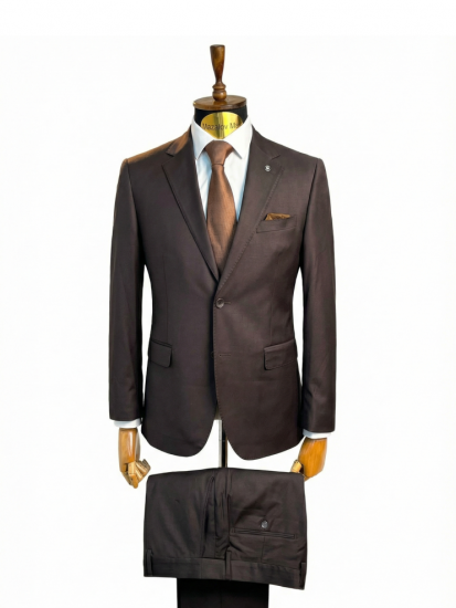 Костюм MAZALTOVMAN 2-ка коричневый из премиум линейки