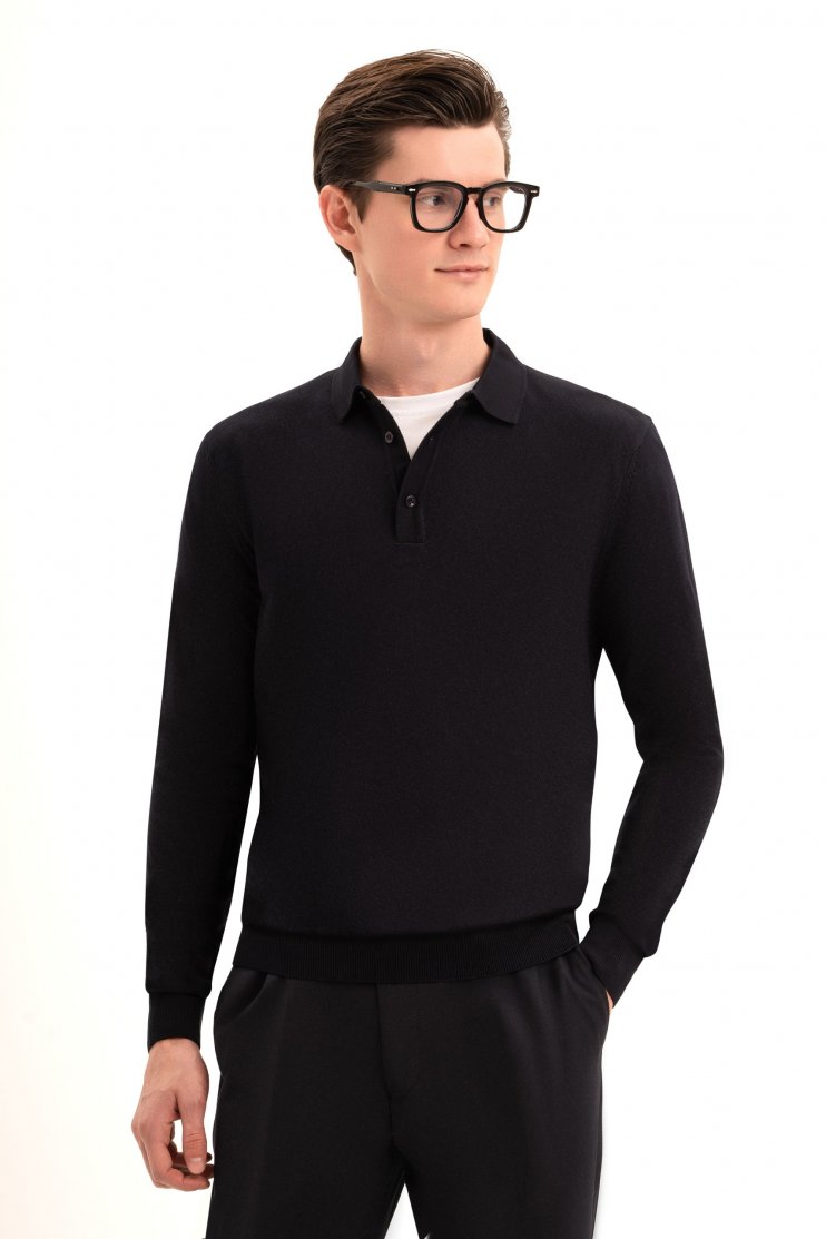 Джемпер MAS Темно-синий