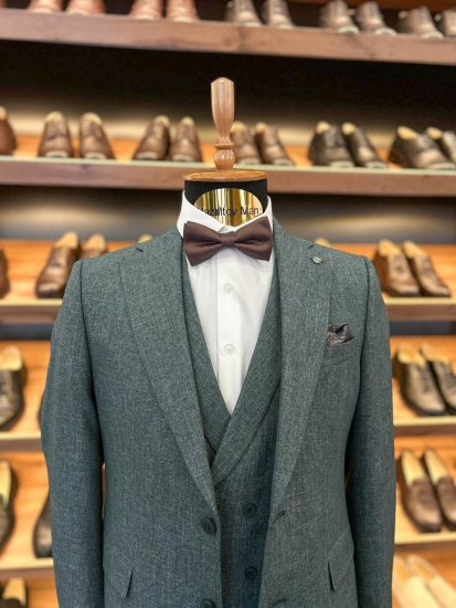 Костюм MAZALTOVMAN 3-ка Premium Зеленый фактурный